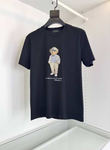 Xinp 拉夫劳伦 Ralph Lauren polo Bear针织棉T恤 复古小熊的设计，采用彩拔印花结合高密刺绣的工艺来呈现主题，时尚而有童趣 合体的剪裁