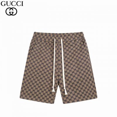 gucci 古驰 25Ss 老花满印牛仔短裤 Gu专柜同步 面料跟专柜一样订制 独家款2025爆了夏季新款 定制提花双G面料 纯棉提花质量超A 男女同款 休闲短