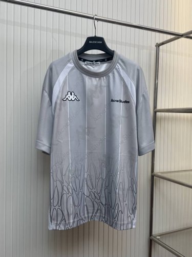 acne25Ss联名Kappa运动拼接短袖T恤 Size：S M L