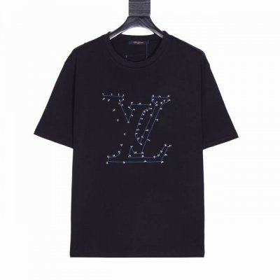 款号Y367 Louisvuitton 路易威登24Ss星宿数字连线短袖 客供Alumo平纹棉绉布,，纤维面料精细裁制而成，平整紧致且手感质感都属于超级轻盈，柔