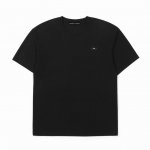 Emporio Armani Ea阿玛尼皮标五金印花棉质短袖T恤 定制主标 辅料 水洗齐全 高品质五金皮标印花 甄选250克32支紧密纺双纱纯棉面料 质感厚实但