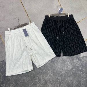 纯原25Ss最新款迪奥满印暗纹提花短裤 原版定制面料 上身舒服 透气 S~Xl码 两色现货出