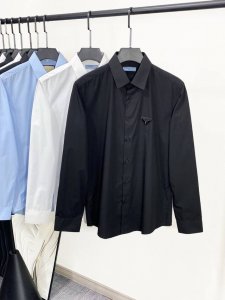 新品 p家原单男士商务休闲长袖衬衫，台湾意比贸易公司出品，顶级意大利原产，25年春夏新品，官网同步推售，公价8880！！ 高端明星级的一款衬衫，广告画册及时装杂