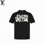 Louis Vuitton 路易威登 2025Ss字母圆领短袖 Louis Vuitton法国路威酩轩集团-Lvmh旗下品牌 著名奢侈品箱包和皮具品牌 百余年的