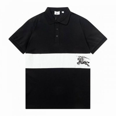 顶级版本 burberry 巴宝莉 25Ss 经典战马扎染Logo短袖polo衫 面料采用定制240G珠地棉面料 定制定染 非普通面料 精选高档珠地网眼布棉质面