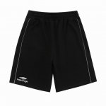 上新 顶级版本 Balenciaga巴黎世家Ss前刺绣反光条休闲情侣宽松纯棉毛圈短裤 最高版本！定制420克毛圈卫衣面料！特殊走线工艺 完全对版 辅料：开模原版