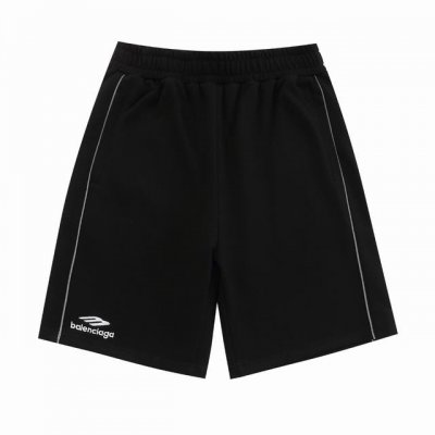 上新 顶级版本 Balenciaga巴黎世家Ss前刺绣反光条休闲情侣宽松纯棉毛圈短裤 最高版本！定制420克毛圈卫衣面料！特殊走线工艺 完全对版 辅料：开模原版