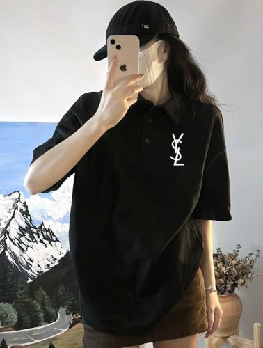 saint Laurent Slp Ysl 圣罗兰Polo衫短袖T恤 甄选高品质网眼速干面料 舒适透气 不闷不热 手感软糯细腻 上身充满质感 非常轻便舒适 运动