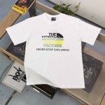 上新 款号：Dg25635 2025新款The North Face北面Tnf重叠图案Logo字母印花休闲情侣短袖T恤，经典图案设计，朋克不羁！！采用250G克