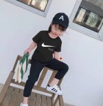 专柜同款上市，本季主打，货源充足，放心主推，高端品质，即转即卖Hty 品牌 耐克 面料 冰瓷棉 颜色 黑色 白色 尺码 110-160 参考图片尺码