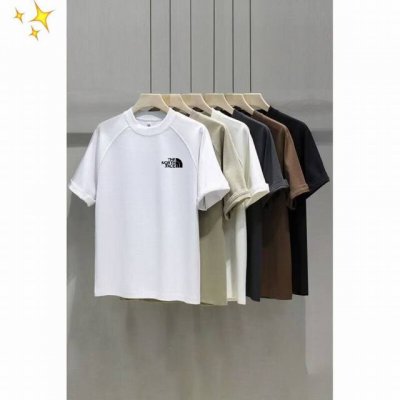 上新 The North Face Tnf北面 25最新纯色宽松斜插肩圆领短袖T恤 购入原版开模打造，全套定制辅料，细节决定成败。 男女同款，宽松大版，质感满满