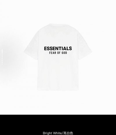 Fear Of God Essentials Always On系列 Ss25 Always On系列 Classic Short Sleeve Tee 圆领套