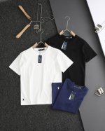 顶级复刻 Ralph Lauren 拉夫劳伦25Ss新款口袋下摆小马刺绣圆领短袖T恤 官网同步 男女同款 小红书热门爆款 各大网红博主纷纷上身 强烈推荐 细节：