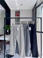 Celine直筒卫裤 celine赛琳休闲卫裤直筒裤 直筒宽松Wang炸绝绝子 春日极品 显瘦遮肉 Jue对的好穿第一名 亲肤透气 穿一整个春季无压力 宽松阔腿