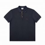 Burberry巴宝莉经典战马刺绣徽标polo衫短袖 面料：采用客供级230G珠地棉面料 93%棉 7%氨纶 垂感 手感与原版一致 刺绣：进口百灵达绣花机 饱满