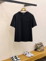 市场有仿版认准工艺和面料 25Ss巴黎家纯棉最新面料 最高版本 胸前后背字母Bal字母刺绣烧花贴布工艺！经典标识图案Logo时尚简约潮流短袖，最顶级的品质专柜原