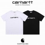 款号: 630# Carhartt 卡哈特经典刺绣简约字母短袖T恤男女同款 超百年的美式工装大佬Carhartt卡哈特，初始人群包括了建筑工人、制造工人、农民以