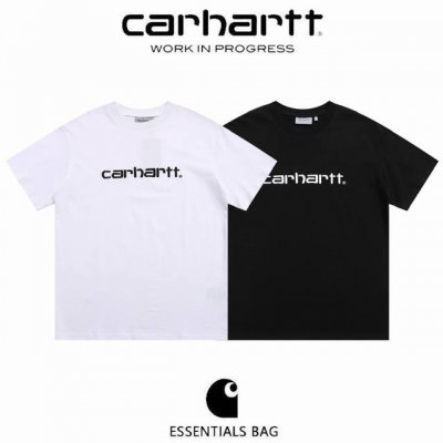 款号: 630# Carhartt 卡哈特经典刺绣简约字母短袖T恤男女同款 超百年的美式工装大佬Carhartt卡哈特，初始人群包括了建筑工人、制造工人、农民以