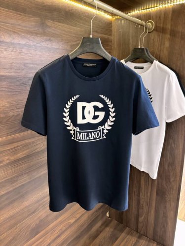new# Dolce&Gabbana 杜嘉班纳 -Dg 重磅推荐！春夏装新品 专柜在售 最新系列图案Logo短袖T恤 必须人手一件的节奏！进口顶极100%全棉面