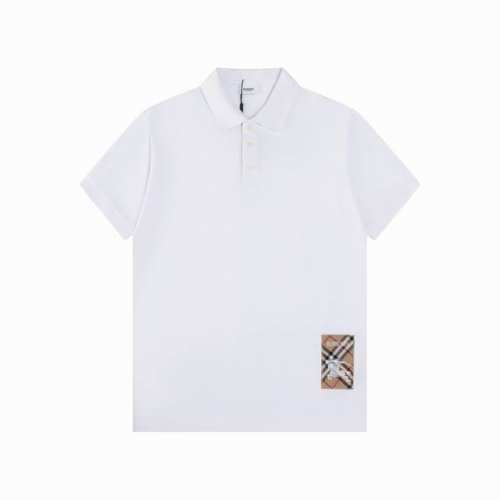 110 Bbr/巴博利 25Ss新款 经典格纹战马 贴饰Polo 230克重双纱全棉珠地 颜色：黑 白 码数：S M L Xl Xxl
