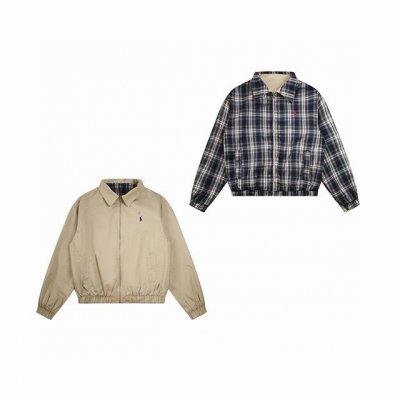 230#R45 Ralph Lauren 拉夫劳伦翻领刺绣双面可穿老干部哈灵顿夹克外套 拉夫劳伦秋季新品夹克 经典的哈灵顿夹克版型 一面百搭 经典 一面复古 时