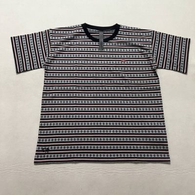 Ch克罗心条纹针织圆领短袖