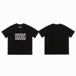 Maison Margiela Mm6 梅森马吉拉 经典镂空日历字母 Logo 情侣圆领短袖 T恤 Color：黑色 Size：S M L Xl Number：