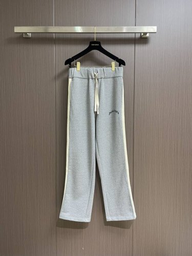 palmangels 棕榈天使 2025Ss抽绳运动长裤 面料采用420克纯棉毛圈卫衣布 耐穿透气 经典Logo印花 Yb 订织纯棉织带 商标 喜欢一如既往 黑