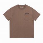 款M54 卡哈特 春夏新品Carhartt 经典Logo字母刺绣短袖T恤 超百年的美式工装大佬Carhartt卡哈特，初始人群包括了建筑工人、制造工人、农民以及