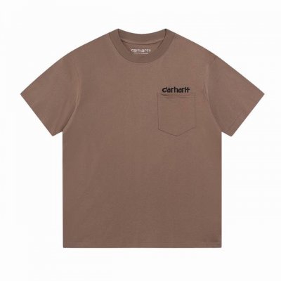 款M54 卡哈特 春夏新品Carhartt 经典Logo字母刺绣短袖T恤 超百年的美式工装大佬Carhartt卡哈特，初始人群包括了建筑工人、制造工人、农民以及