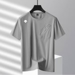官网爆款 Descente-迪桑特冰丝短袖T恤透气速干短袖 冰丝速干面料 弹力超大 宽松版型 特别舒适 运动吸湿排汗 强化韧性 使得织物能够稳定的拉伸与复原 持