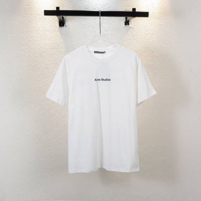 款号C31 顶级版本 Acne Studios 25Ss经典小标Logo 后背印花T恤男女纯棉重磅280克 经典的小标元素 加上后背品牌印花 简约的风格 百搭不