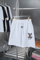 lv 路易 2025Ss新款短裤 经典皮革Lv短裤 轻奢主义 男女日常通勤穿搭必备单品 正确版本 欢迎对比 详细特征 采用380克纯棉健康布面料 进口田岛机器皮