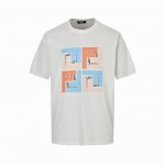 Fendi 芬迪 25Ss 方块字母印花短袖 面料经过2次高温缩水固色 不变形不缩水不起球 26支280G紧密双纱面料 配320G双纱拉架十字紧密高克重螺纹 螺