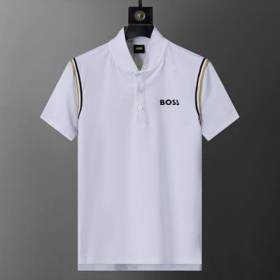 春夏官网同步新款翻领T恤polo，双面棉面料 原版五金 款式时尚 帅气，面料舒适，做工严谨 ，走线工整。上身效果好 码数 M-3Xl 白色