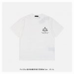 prada 普拉达 25Ss 前后勋章字母印花短袖 面料采用230克重精梳棉，定制32支1*1螺纹，成衣两遍水洗处理，面料舒适亲肤无异感，定制定染面料，纺织密度