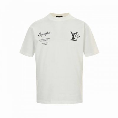 Louis Vuitton 路易威登 24Ss 菲董联名员工短袖 面料采用270克精梳全棉材质，印花采用进口水浆丝网印花工艺，定制辅料，大厂出品非常考验做工，宽