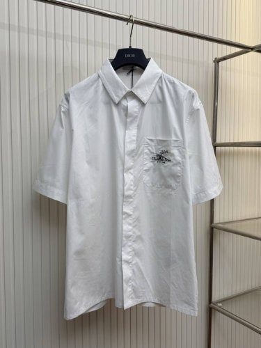 dio 迪奥25Ss铃兰花刺绣短袖衬衫 Size：S M L Xl