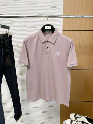 berluti 伯鲁蒂、2025夏季新款Polo短袖 六角珠地棉 透气舒适度高，手感细腻柔软，亲肤舒适 码数：M-3Xl