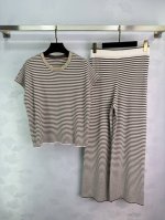 P380Bc*2025新款慵懒松弛感拉满的条纹套装出货 2色 S M L码。T226B