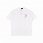 louis Vuitton 路易威登 Lv 25Ss 牙刷绣短袖T恤 面料采用定制240G 26支特滑双股精棉平纹高密无尘全棉布料。前幅高密度加厚，走线平整，代