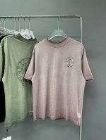 款号 9038-高端品质 25夏季最新款Choicehearts重工马蹄做旧五金短袖 颜色 做旧紫 做旧绿 尺码 S-Xl