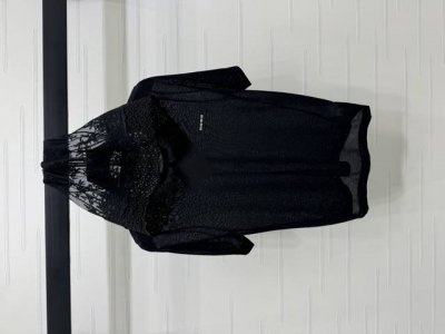 上新原单高端品质 Miumi*2025春夏最新系列！连帽蕾丝花边针织短袖！定制羊毛纱线织造 透气舒适 质感十足 短袖连帽上衣裁剪 凸显品牌格调 通体轻薄细致材质