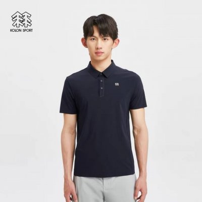 可隆Kolon Sport可隆户外速干防晒短袖抗菌polo衫 选用原厂定制进口面料 增加了50%可回收纱线 秉承了吸湿速干 防晒的优秀运动功能性 穿着体感更轻盈