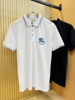 p230 Burberry巴宝莉 2025官方春夏新款 男士翻领短袖Polo衫，胸口精致Logo，高端主线系列，进口丝光珠地棉面料，面料属性皆为上乘，缔造出独一