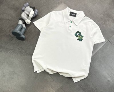 潮牌 Goodbrand森林刺绣polo衬衫 240G双纱潮牌专用棉 纹理清晰 质感满满 同缸定染1 1无色差精密纯棉螺纹 层搭叠穿 自留好货 强烈推荐~所有的