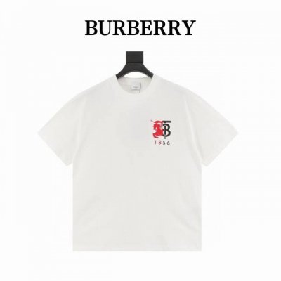 巴宝莉Burberry 跃马Tb胸章刺绣短袖 size:Xs-Xl