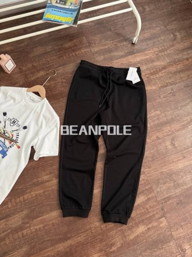 颜色：黑色 尺码M到Xxl Beanpole滨波 春秋男运动感黑色休闲裤基础款束脚卫裤 线上500+ 韩国休闲鼻祖！哈吉斯一个级别的狠货！ 面料超级舒服！空气棉