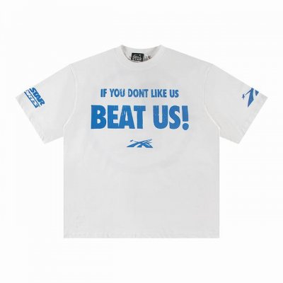 878-1# Hellstar Studios Short Sleeve 地狱之星 新款美式高街男女街头潮流宽松短袖 采用纯棉双沙面料。 重磅爽滑 索罗娜螺纹