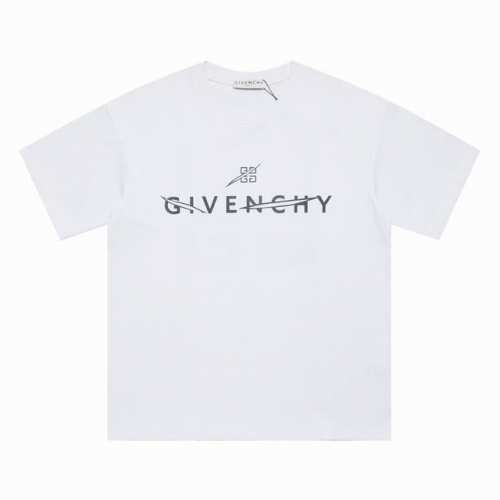 上新 高版本 Givenchy 纪梵希 切割Logo印花图案短袖T恤 面料采用270G纯棉舒适透气，个性经典百搭不过时，潮范大气，时尚简约且自带气场，男女同款